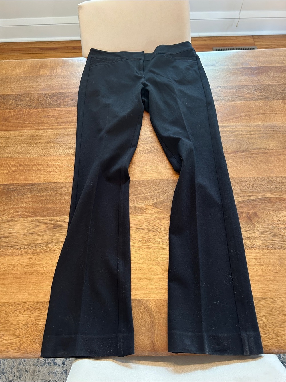 White House Black Market Black Tailored Pants
